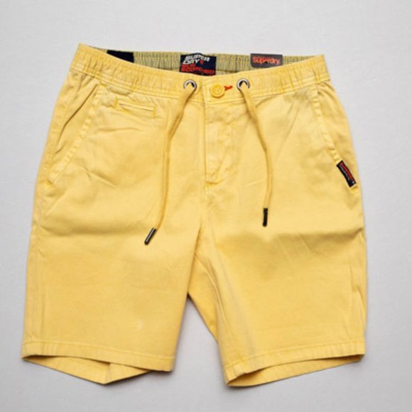 Superdry Other - SUPERDRY Sunscorched Lemon Yellow  Chino Shorts